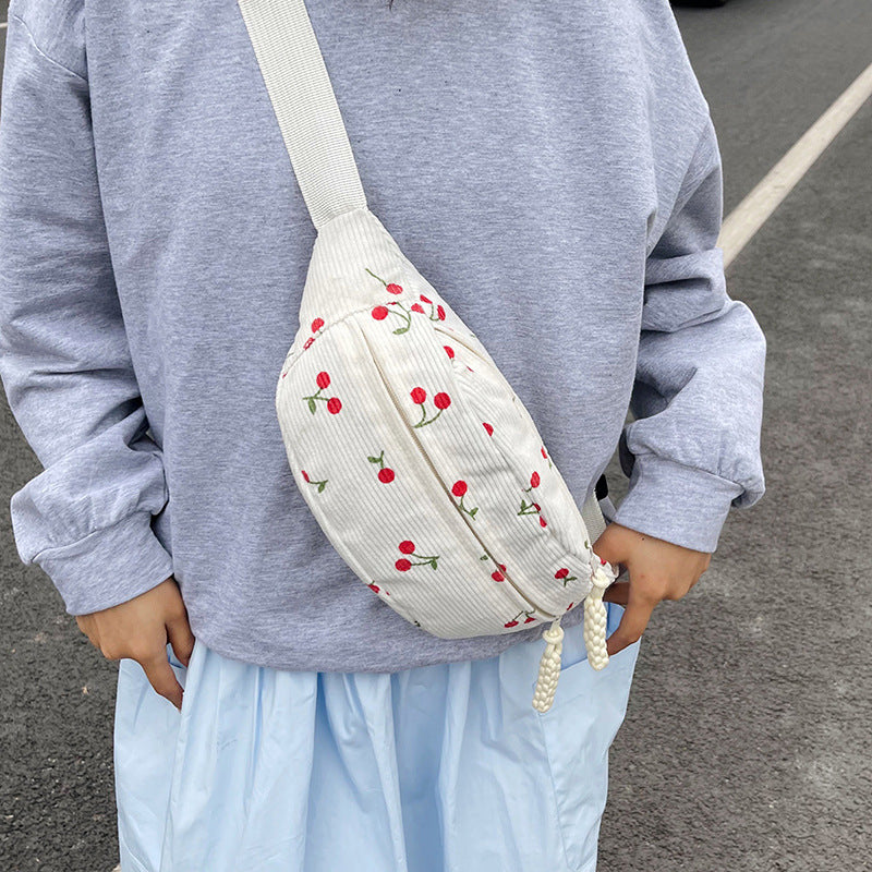 Multi-pocket Versatile Waist Bag Multi-functional