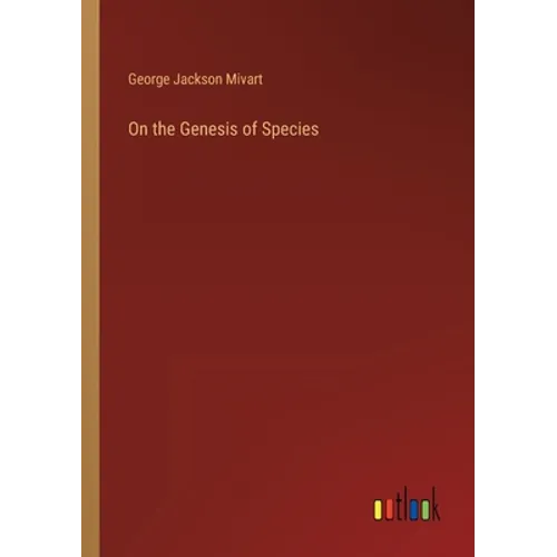 On the Genesis of Species - Paperback