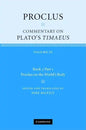 Proclus: Commentary on Plato's Timaeus - Hardcover