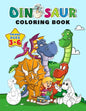 Dinosaur Coloring Book for Kids ages 3-6: Fantastic Dinosaurs to Color with over 100 Unique pages, Great Gift for Boy & Girl - Paperback