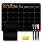 Calendar Magnetic White-board Wall Sticker Learning Schedule Refridgerator Magnets Message Board