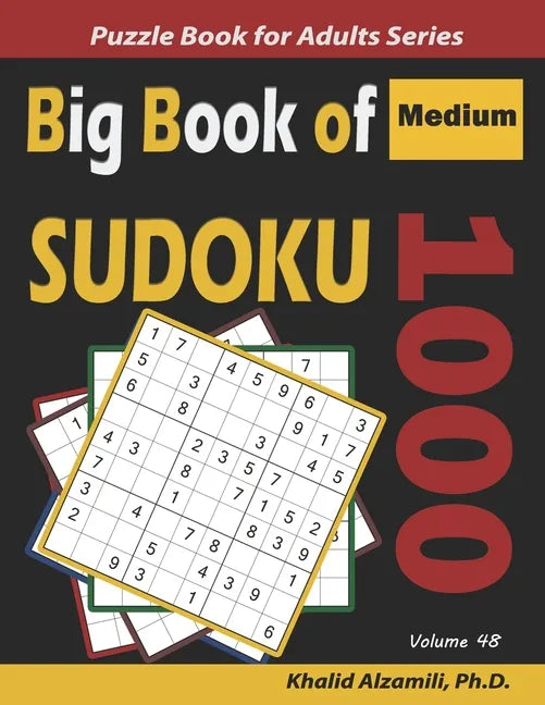 Big Book of Sudoku: 1000 Medium Puzzles - Paperback