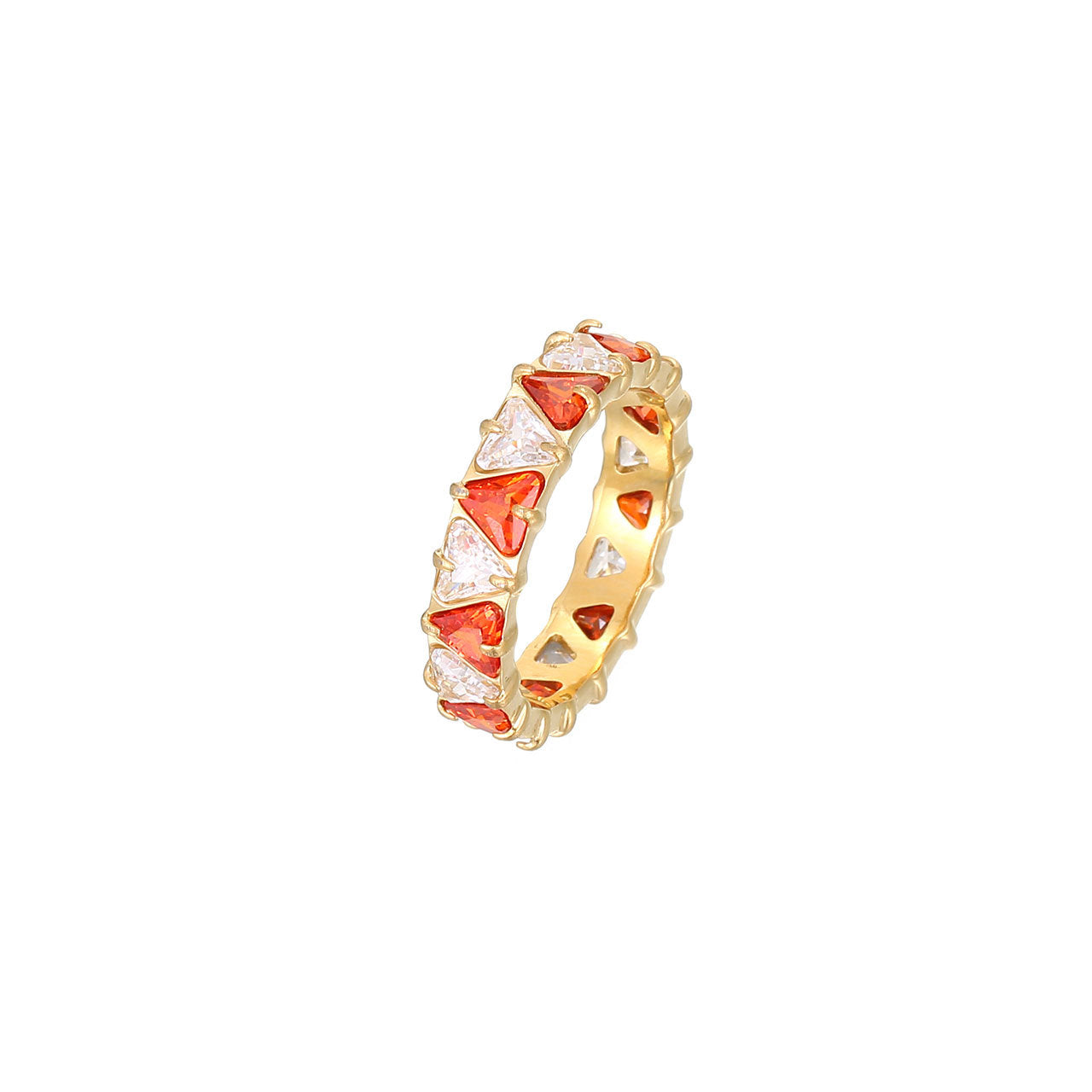 Fashionable Colorful Zircon Ring For Women