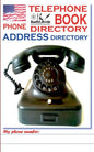 TELEPHONE PHONE BOOK ADDRESS DIRECTORY - Telefon - und Adressbuch - Paperback