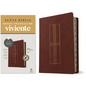 Biblia Ultrafina Ntv, Con Filament (Sentipiel, Café, Índice, Letra Roja) - Imitation Leather