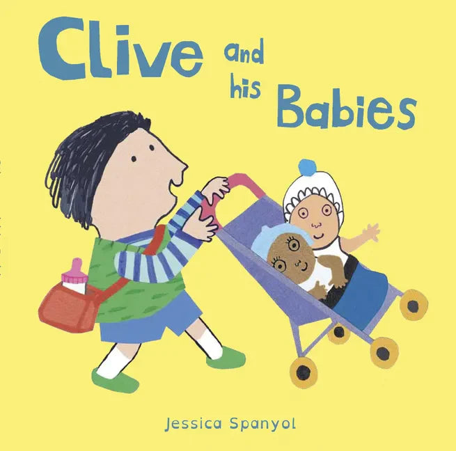 Clive and His Babies - Board Book