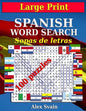 Spanish Word Search: Large Print Book for Adult Sopas de Letras en Español - Paperback
