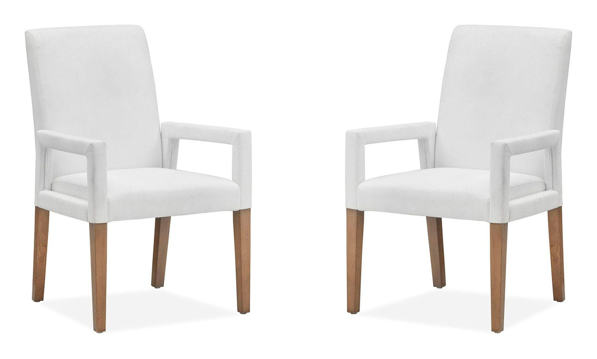 Lindon - Dining Arm Chair With Upholstered Seat & Back (Set of 2)