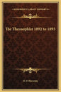 The Theosophist 1892 to 1893 - Hardcover