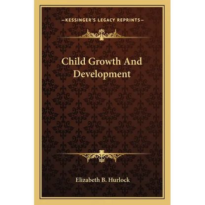Child Growth And Development - Paperback