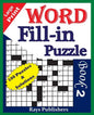Large Print Word Fill-in Puzzle book 2 - Paperback