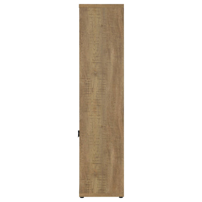 Tabby 3-shelf Engineered Wood Media Tower Mango