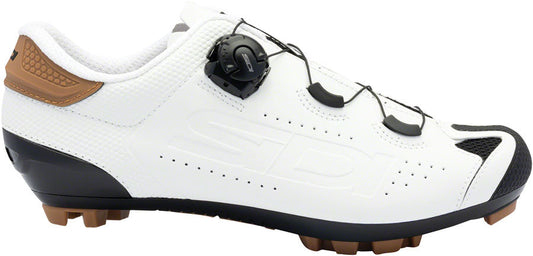 SIDI Dust Gravel Shoes - Men's White/Black 41.5