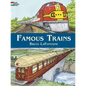 Famous Trains Coloring Book - Paperback