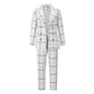 Casual Temperament Double-breasted Suits Plus Size Women