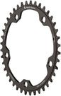 Wolf Tooth 130 BCD Road Cyclocross Chainring - 42t 130 BCD 5-Bolt Drop-Stop B 10/11/12-Speed Eagle Flattop Compatible BLK