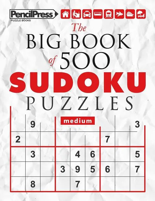 The Big Book of 500 Sudoku Puzzles Expert (with answers) - Paperback