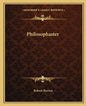 Philosophaster - Paperback
