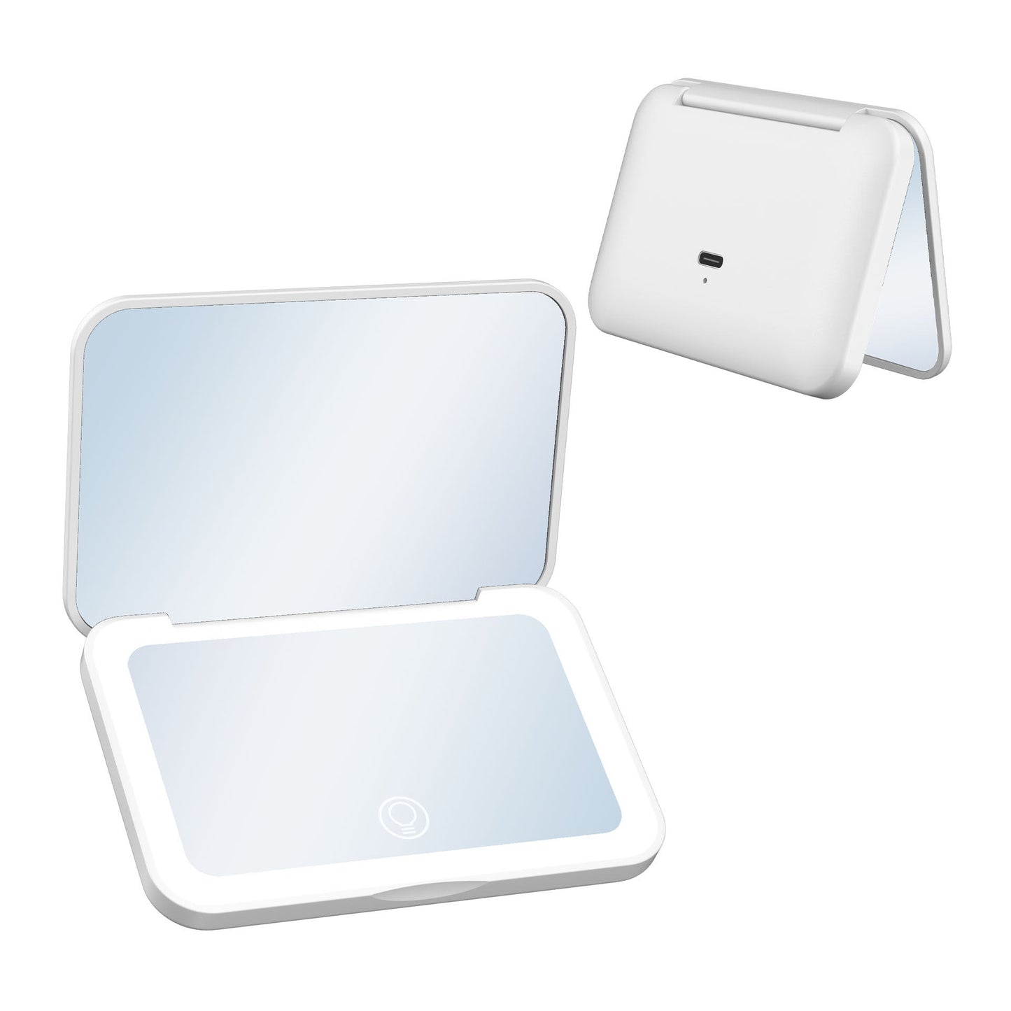 Rechargeable Portable LED Makeup Mirror