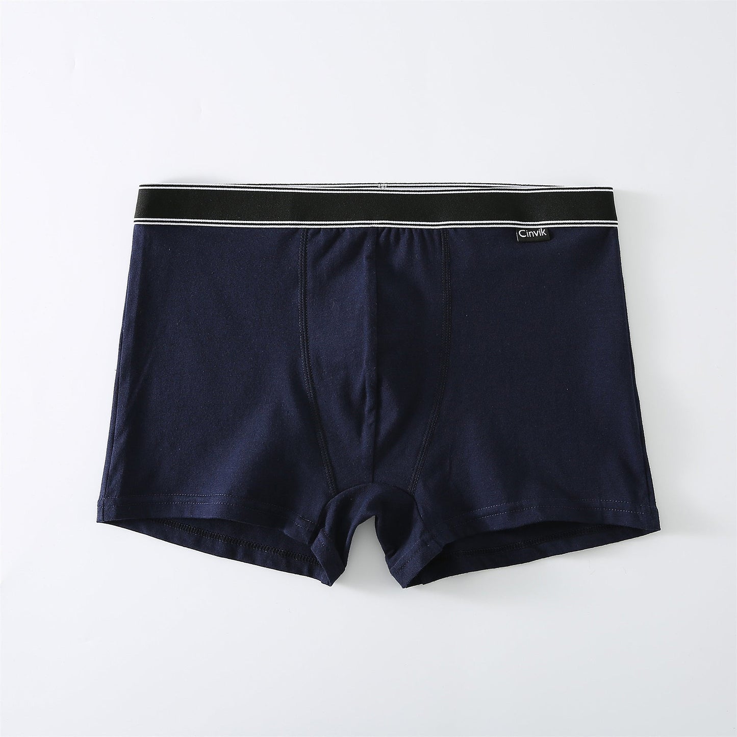 Cotton Mid-rise Boxer Briefs Breathable Men's Underpants