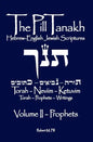 The Pill Tanakh: Hebrew-English Jewish Scriptures, Volume II - The Prophets - Hardcover