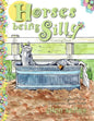 Horses Being Silly Coloring Book - Paperback