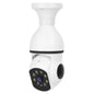 E27 WiFi Bulb Camera 1080P FHD WiFi IP Pan Tilt Security Surveillance  Camera with Two-Way Audio Full Color Night Vision