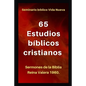 65 Estudios Bíblicos Cristianos: Sermones de la Biblia Reina Valera 1960. - Paperback
