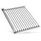 Drainer Rack 18L Large Silicone Water Filter Shelf, Kitchen Sink, Shelf, Sink Roller Shutter, Foldable Drain Shelf