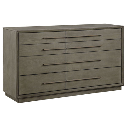 Durango 4-piece Queen Bedroom Set Taupe Oak