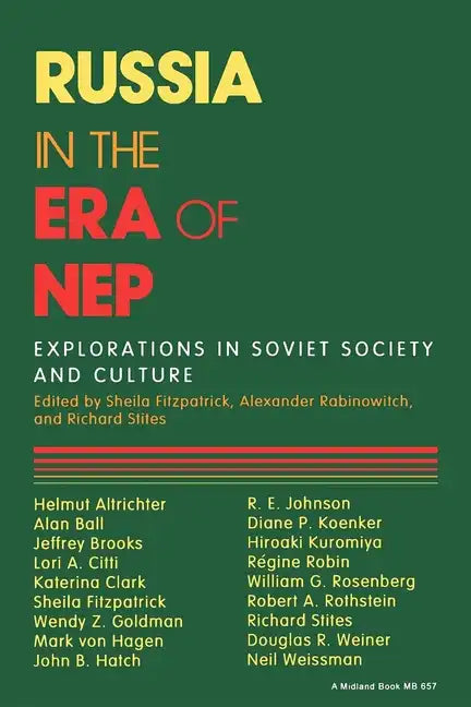 Russia in the Era of Nep - Paperback