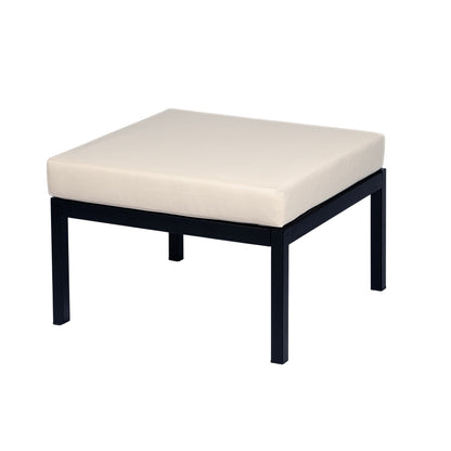 Outdoor Sofa Set 5 Piece Acacia Wood Steel Modern