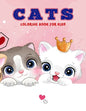 Cats Coloring Book For Kids: A Variety of Cat Pages to Color - Simple Cat Illustrations - Easy to Color By Kids - Ages 4-8 - Paperback