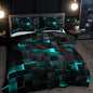Abstract Grid Series Quilt Cover Digital Printing Bedding