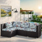 New Rainforest Leaf Sofa Seat Cover Solid Color Stretch Dustproof Printed Sofa Cover