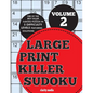 Large Print Killer Sudoku Volume 2: 100 killer sudoku puzzles in 5 difficulty levels - Paperback
