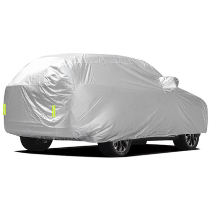 Waterproof Car Cover with UV Protection and Reflective Strips