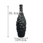 Simple Modern Black And White Geometric Ceramic Vase Ornaments