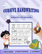 Cursive Handwriting Workbook for Beginners: Kids Cursive Handwriting: 5-in-1 Cursive Tracing Book, Trace and Practice Letters, Vowels, Words, Number, - Paperback