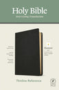 NLT Thinline Reference Bible, Filament Enabled Edition (Red Letter, Genuine Leather, Black) - Leather