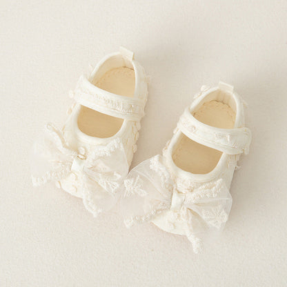 Infant Korean Style Bow Princess Shoes