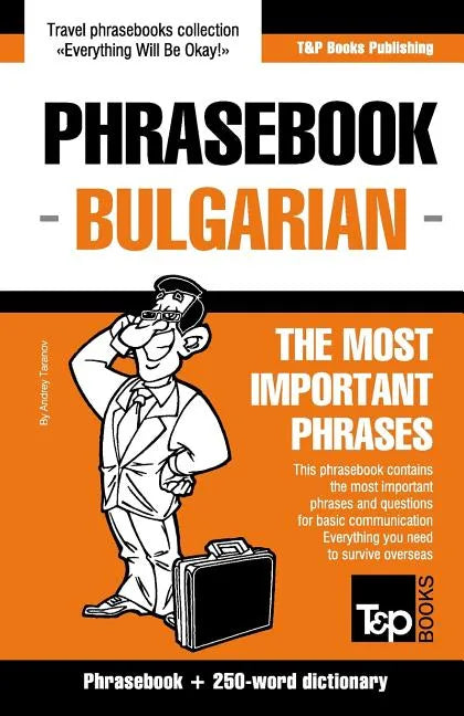 English-Bulgarian phrasebook and 250-word mini dictionary - Paperback