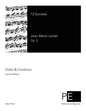 12 Sonatas - Paperback