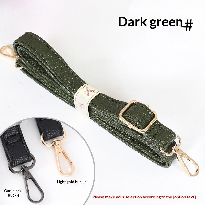 Bag Lychee Grain Crossbody Shoulder Versatile Bag Sold Separately Wide Backpack Strap