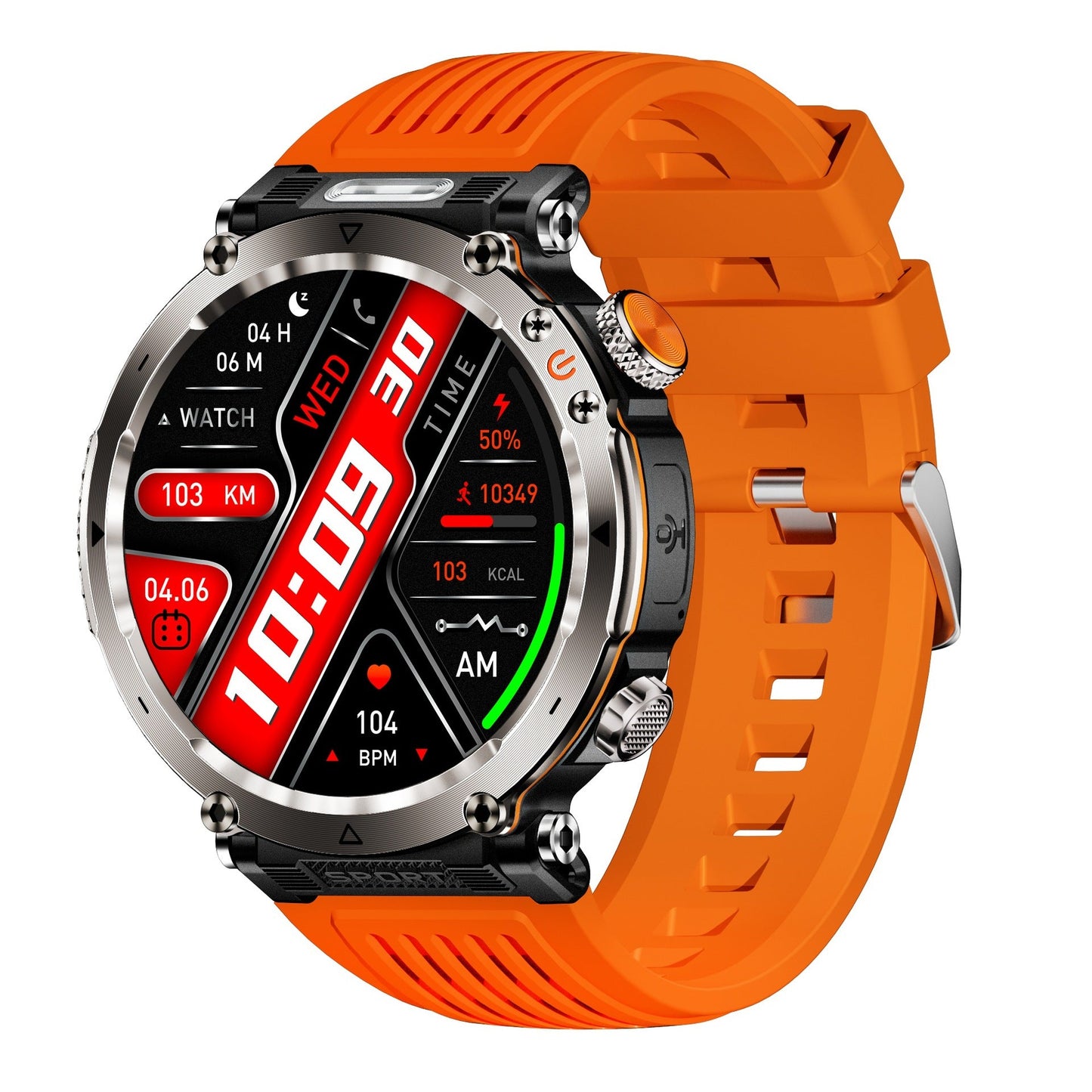 Cross-border Bestseller HT30 Outdoor Sports Waterproof Bluetooth Call Message Alerts LED Light Illumination Smartwatch
