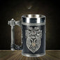 Beer Mugs Stein Tankard Double Headed Eagle Winged Sword