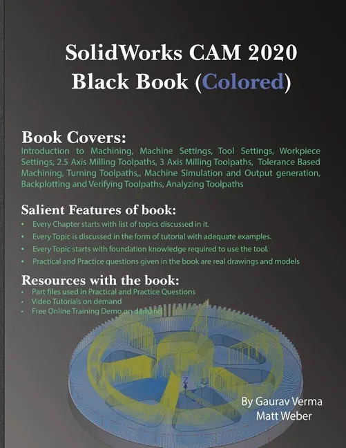 SolidWorks CAM 2020 Black Book (Colored) - Paperback