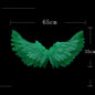 Wings Props Flower Girl Dress Up Halloween Christmas Show Feather Wings