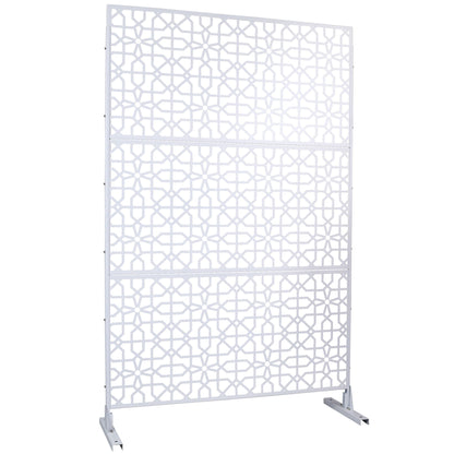 Outdoor & Indoor Metal Freestanding Decorative Privacy Screen