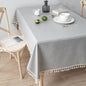 Checkered Tablecloth Rectangular Square Table Picnic Cloth